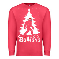 Cardinal bigfoot christmas shirt Premium Sweatshirt - DesigneFamous