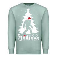 Seafoam bigfoot christmas shirt Premium Sweatshirt - DesigneFamous