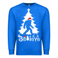 True Royal bigfoot christmas shirt Premium Sweatshirt - DesigneFamous