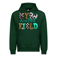 Forest Green my heart is on that field soccer Urban Hoodie - Jasminsmagicworld