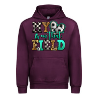 Mauve Wine my heart is on that field soccer Urban Hoodie - Jasminsmagicworld