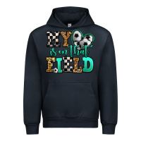 Navy my heart is on that field soccer Urban Hoodie - Jasminsmagicworld