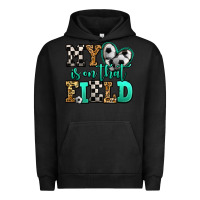 Pigment Black my heart is on that field soccer Urban Hoodie - Jasminsmagicworld