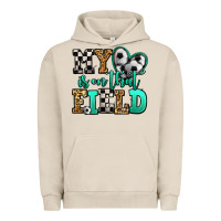 Pigment French Oak my heart is on that field soccer Urban Hoodie - Jasminsmagicworld