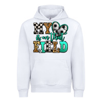 White my heart is on that field soccer Urban Hoodie - Jasminsmagicworld