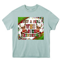 Arona just a girl who loves reindeer Heavy Core Tee - CowGirlArtShop