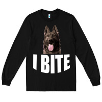 Black I Bite Long Sleeve Tee - Bettercallsaul
