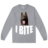 Heather Grey I Bite Long Sleeve Tee - Bettercallsaul