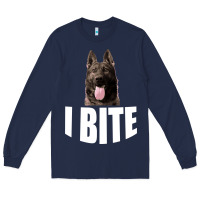 Navy I Bite Long Sleeve Tee - Bettercallsaul