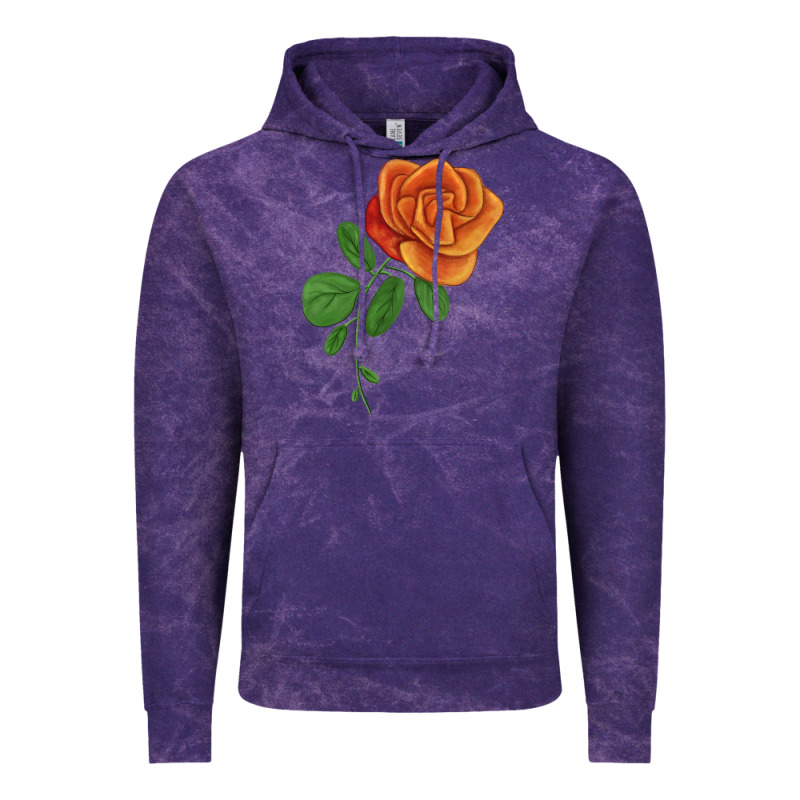 Burst Of Joy Rose Vintage Hoodie by LillyAllenDesigns | Teevron