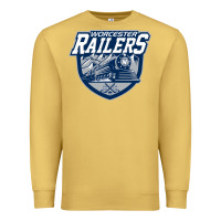 Antique Gold worcester railers Premium Sweatshirt - DesigneFamous