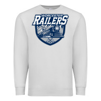 Dove Grey worcester railers Premium Sweatshirt - DesigneFamous