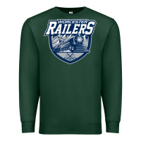 Sports Green worcester railers Premium Sweatshirt - DesigneFamous