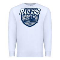White worcester railers Premium Sweatshirt - DesigneFamous