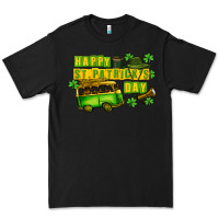 Black Camper Happy St. Patrick's Day Premium Tee - CowGirlArtShop