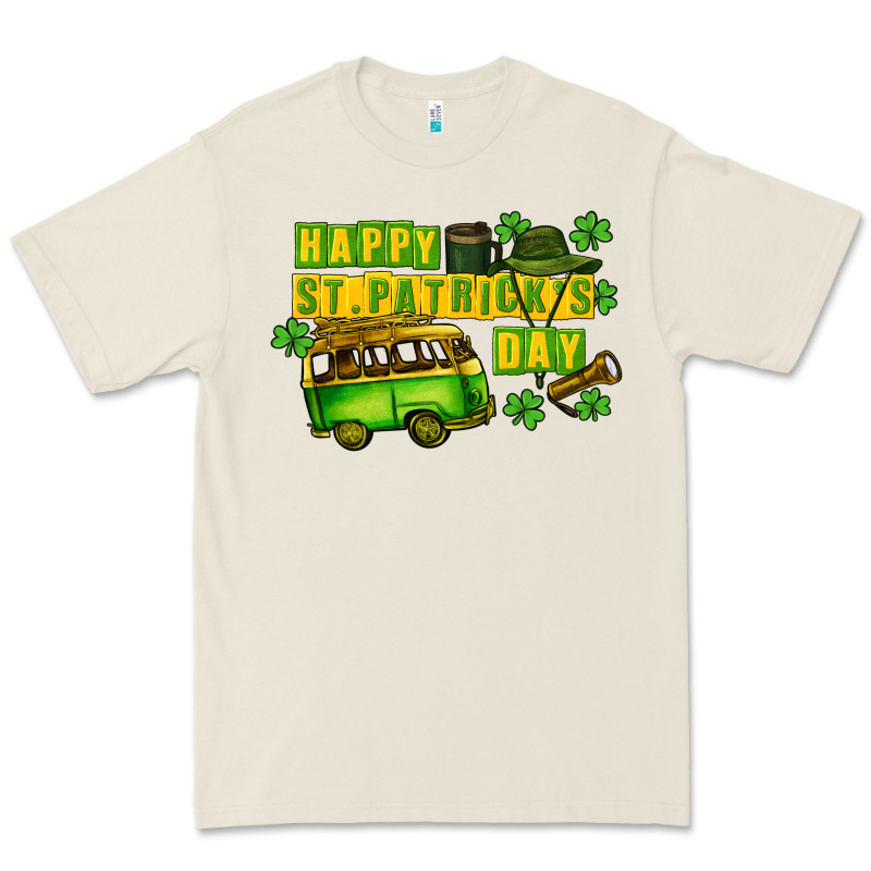 Camper Happy St. Patrick's Day Premium Tee by CowGirlArtShop | Teevron