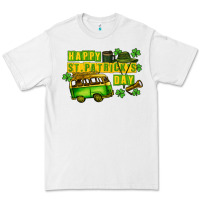 White Camper Happy St. Patrick's Day Premium Tee - CowGirlArtShop