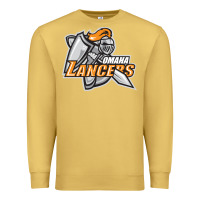Antique Gold omaha lancers Premium Sweatshirt - DesigneFamous