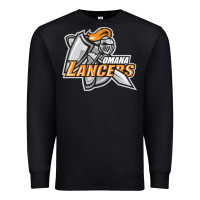 Black omaha lancers Premium Sweatshirt - DesigneFamous