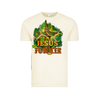 Vintage Arctic Jesus junkie St. Patricks Day Vintage Tee - FaDigitalArtStudio
