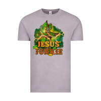 Vintage Zinc Jesus junkie St. Patricks Day Vintage Tee - FaDigitalArtStudio