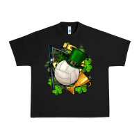 Black st.patrick's day volleyball Urban Heavy Tee - FaDigitalArtStudio
