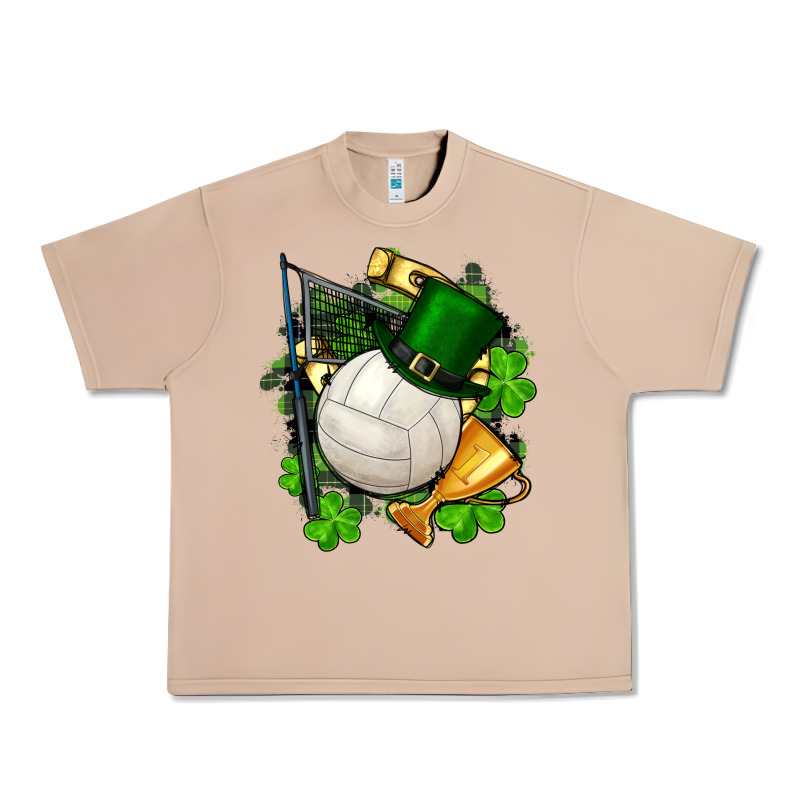 St.patrick's Day Volleyball Urban Heavy Tee by FaDigitalArtStudio | Teevron