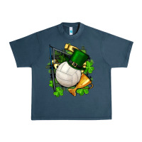 Midnight Navy st.patrick's day volleyball Urban Heavy Tee - FaDigitalArtStudio