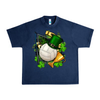Navy st.patrick's day volleyball Urban Heavy Tee - FaDigitalArtStudio
