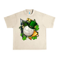 Sandshell st.patrick's day volleyball Urban Heavy Tee - FaDigitalArtStudio