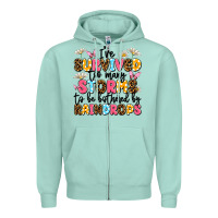 Seafoam i've survived too many storms Zipper Hoodie - JahusDesignShop