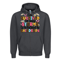 Smoke i've survived too many storms Zipper Hoodie - JahusDesignShop