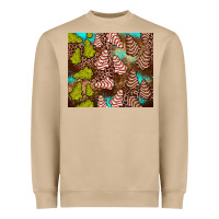 Mushroom little debbie tree cakes leopard turquoise Heavyweight Sweatshirt - JahusDesignShop