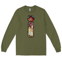 Army Green farm life alphabet lowercase letters i Long Sleeve Tee - BundleAndBundleShop