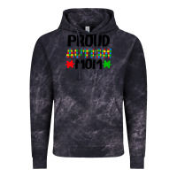 Cloud Black autism awareness puzzle theme Vintage Hoodie - CowhideDigitalArt