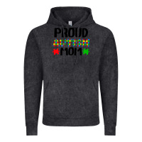 Vintage Black autism awareness puzzle theme Vintage Hoodie - CowhideDigitalArt