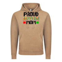 Vintage Coffee autism awareness puzzle theme Vintage Hoodie - CowhideDigitalArt