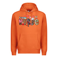 Carrot Nurse Valentines Day Premium Hoodie - CowhideDigitalArt