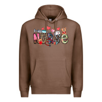 Chestnut Nurse Valentines Day Premium Hoodie - CowhideDigitalArt