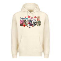 Sandshell Nurse Valentines Day Premium Hoodie - CowhideDigitalArt