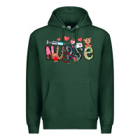 Sports Green Nurse Valentines Day Premium Hoodie - CowhideDigitalArt