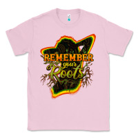 Bubblegum Pink Remember your roots Classic Tee - HowdyJamesFarm
