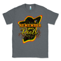 Charcoal Heather Remember your roots Classic Tee - HowdyJamesFarm