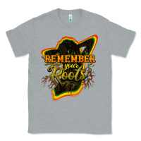 Heather Grey Remember your roots Classic Tee - HowdyJamesFarm