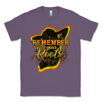 Lavender Remember your roots Classic Tee - HowdyJamesFarm
