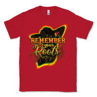 Red Remember your roots Classic Tee - HowdyJamesFarm