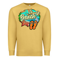 Antique Gold dont be a shady beach 2 Premium Sweatshirt - JahusDesignShop