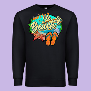 Dont Be A Shady Beach 2 Premium Sweatshirt Designed By Jahusdesignshop