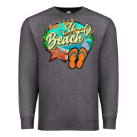 Charcoal Heather dont be a shady beach 2 Premium Sweatshirt - JahusDesignShop