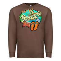 Chestnut dont be a shady beach 2 Premium Sweatshirt - JahusDesignShop